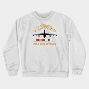 USAF - B-47 Stratojet - Ready to Go - Silhouette - Cold War Veteran X 300 Crewneck Sweatshirt